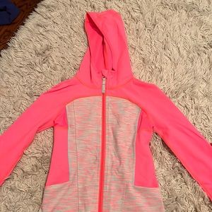 Ivivva pink athletic zip up